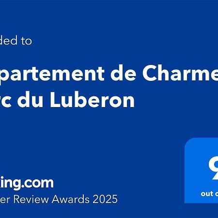 Appartement De Charme - Parc Du Luberon Cadenet Εξωτερικό φωτογραφία